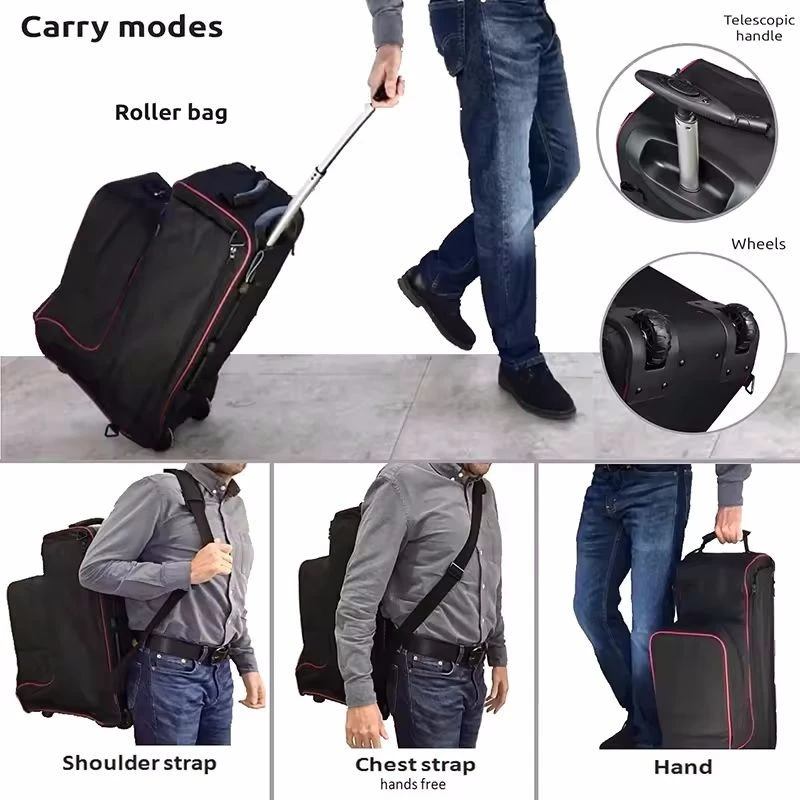 British Equestrian Trolley Luggage Bag With Wheels price