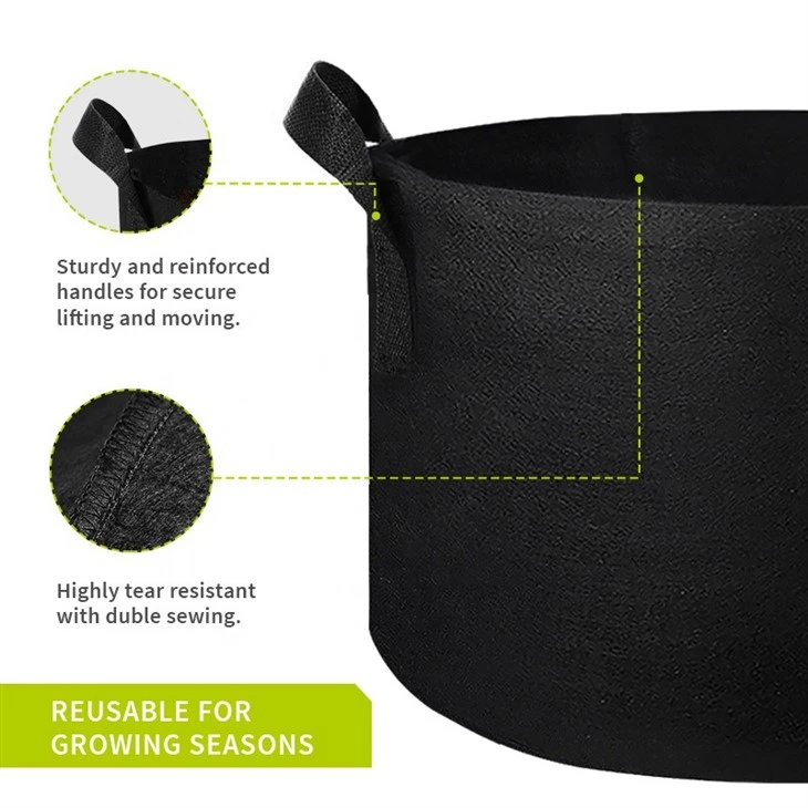 Non Woven Felt Grow Bags