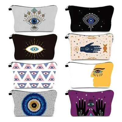 Evil Eye Design kozmetična torbica z majhno torbico